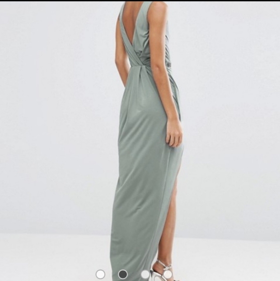 ASOS Long Slit Dress - Picture 2 of 8